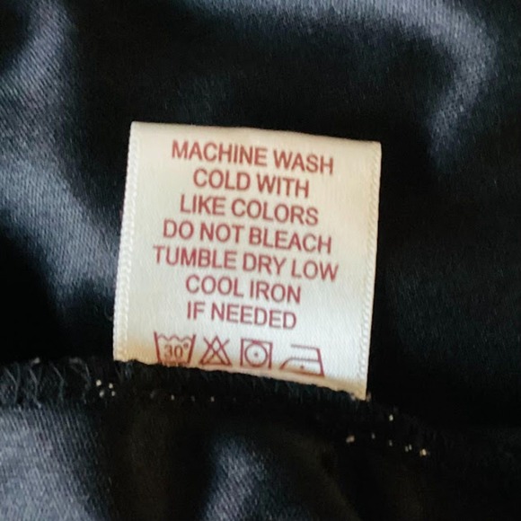 Moon Orchid Skirt Midi Women's Small Black/Floral Flowly Elastic Waist - Picture 9 of 9